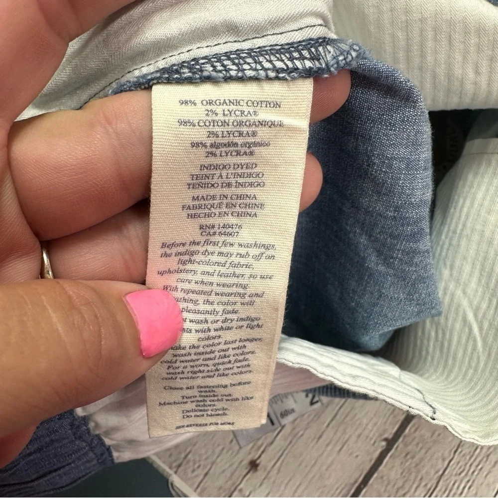 NWT faherty essential chambray short 6.5